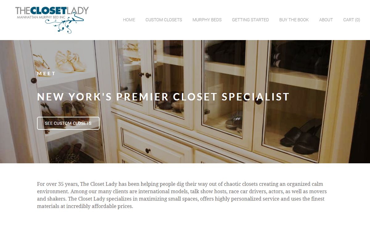 The Closet Lady, New York's Premier Closet Specialist - The Closet Lady - New York's Premier Closet Specialist