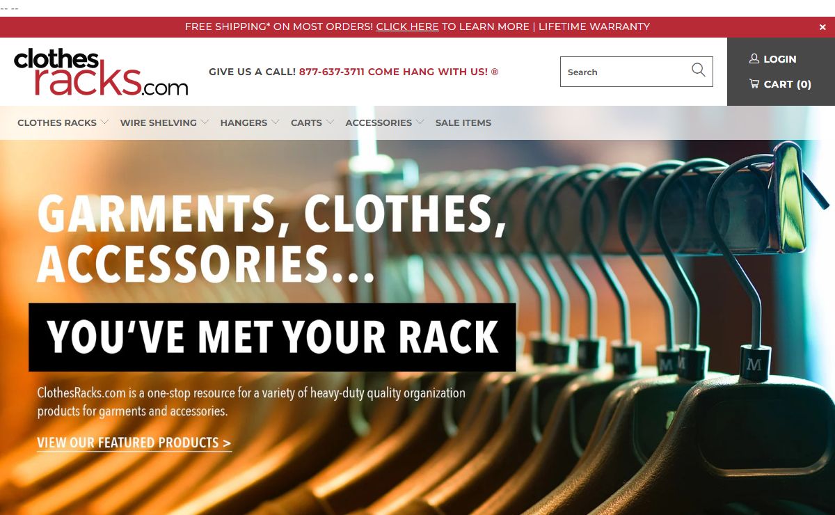 Heavy Duty Clothes and Garment Racks