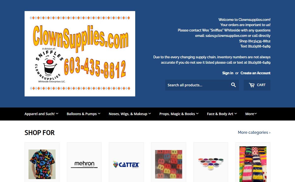 Clownsupplies.Com