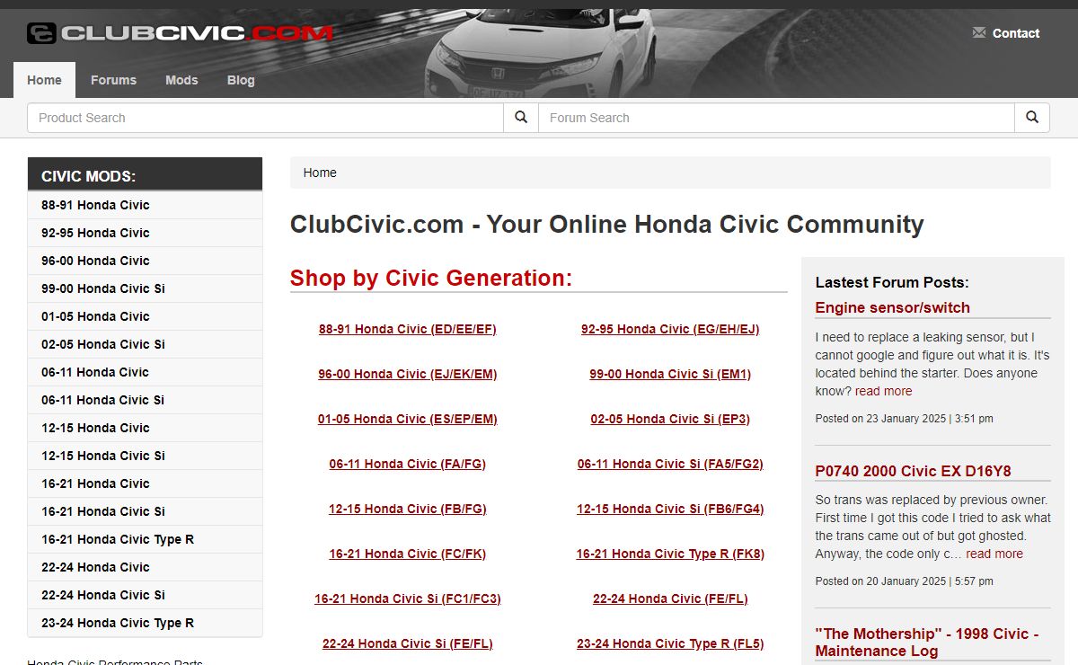 Honda Civic Forum - ClubCivic.com - ClubCivic.com