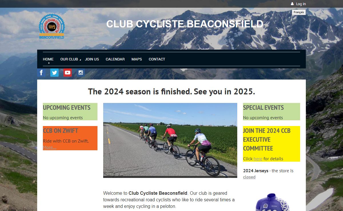 Club Cycliste Beaconsfield - Home