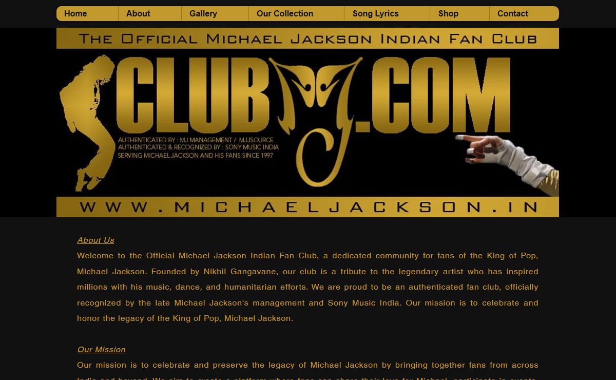 Home | The Official Michael