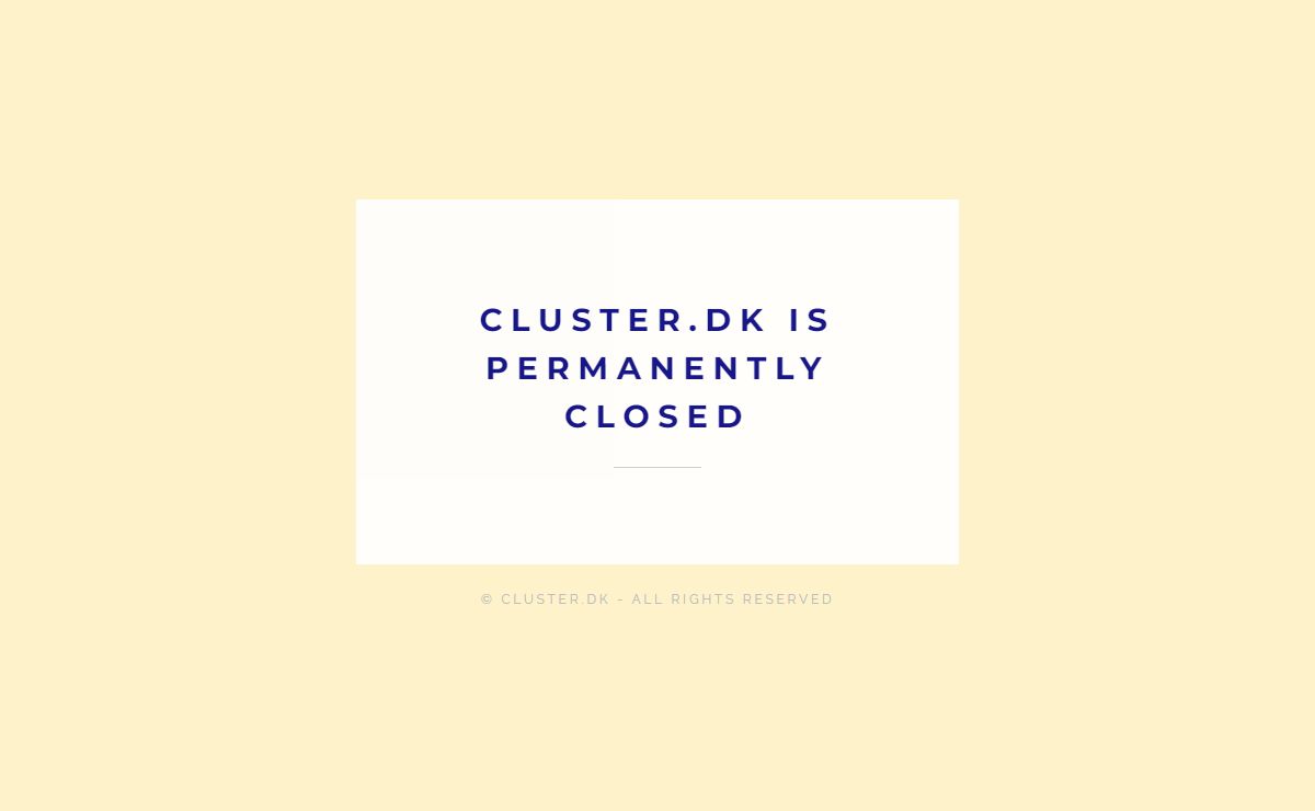 Cluster.dk