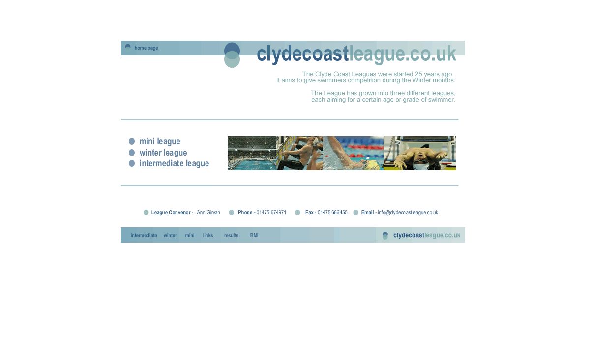 Clyde Coast League - Home Page