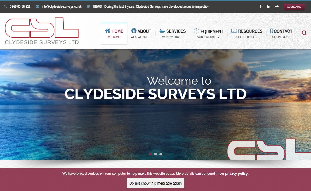 Welcome to Clydeside Surveys Limited