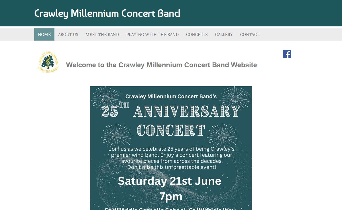 Crawley Millennium Concert Band - Home