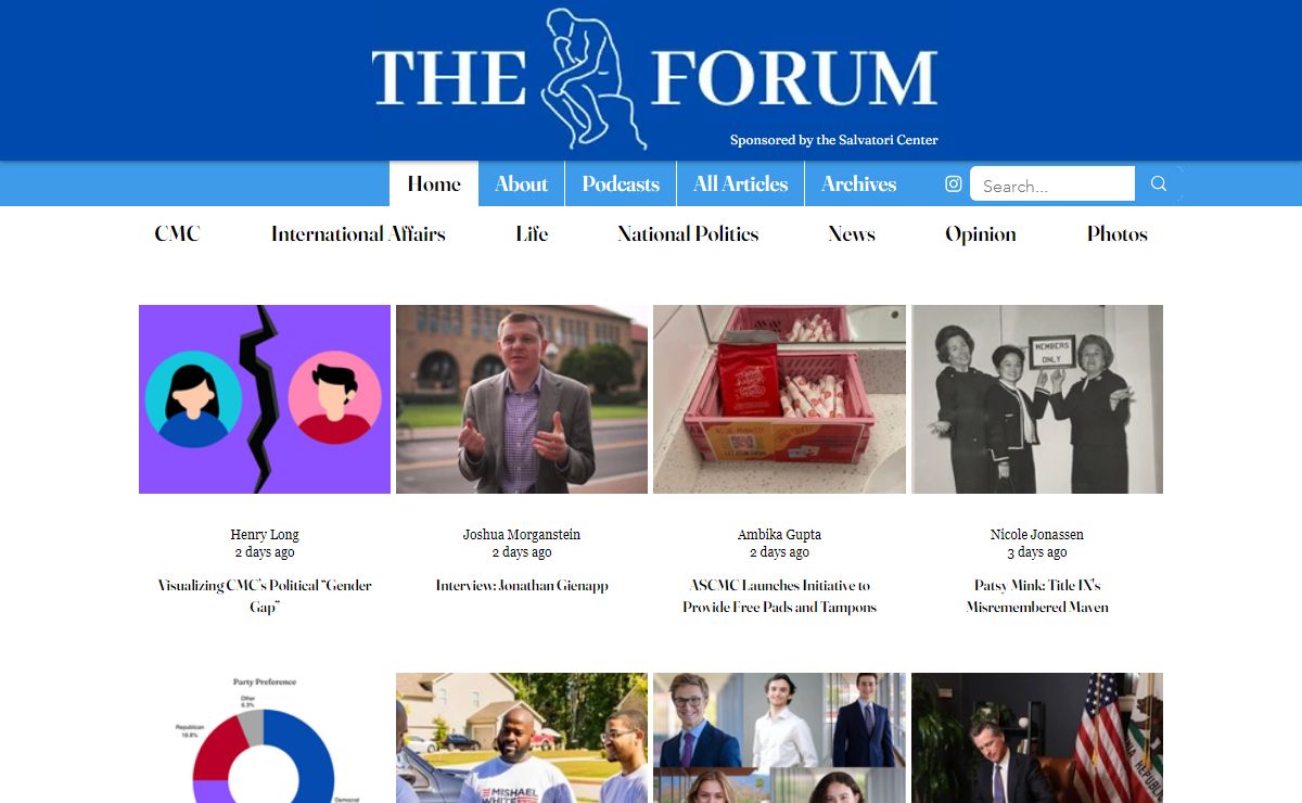 The Forum | CMC Student Newspaper