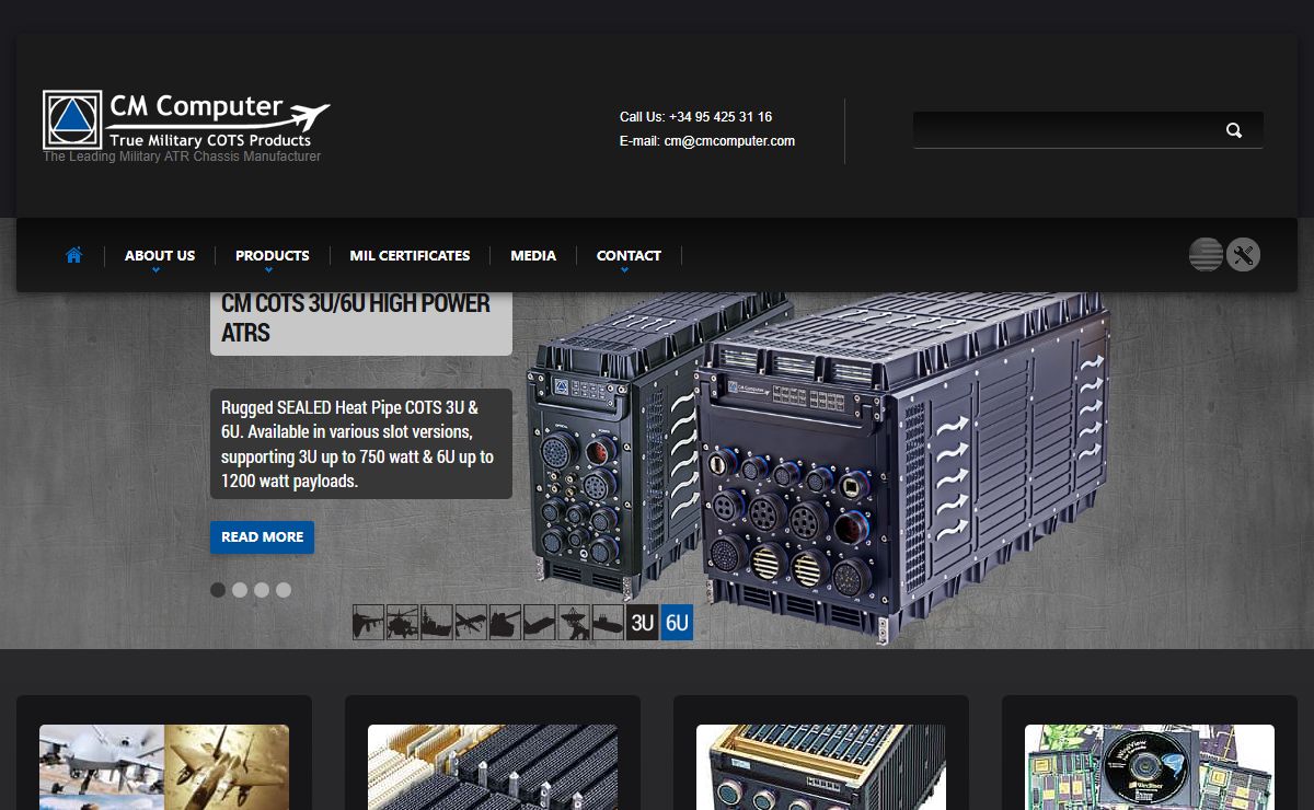 CM Computer | True Military VMEbus I/O & ATR Chassis
