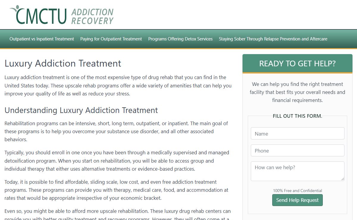 CMCTU - Addiction Recovery