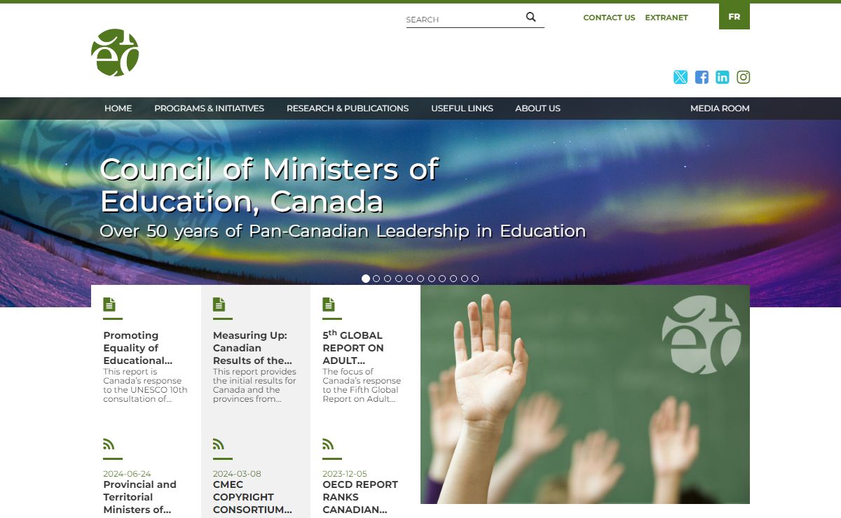 Council of Ministers of Education, Canada