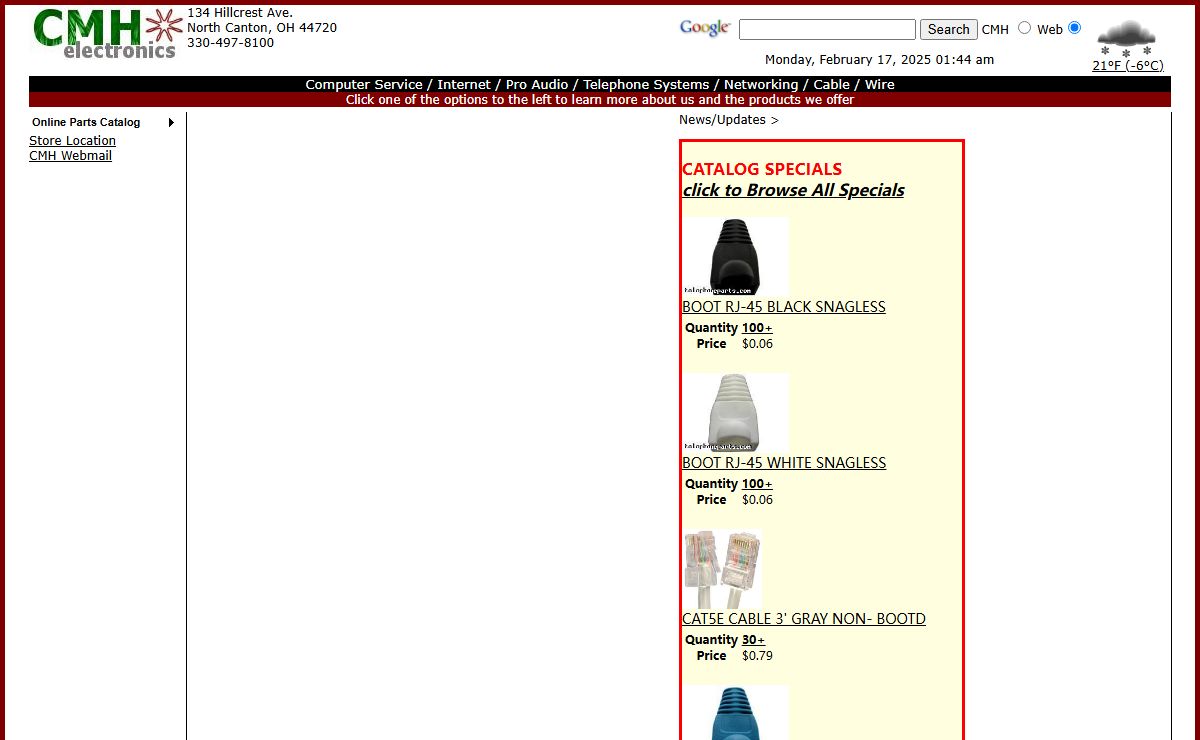 Computer Repair, Internet Services, Telephones, Electrical Supplies since 1985
