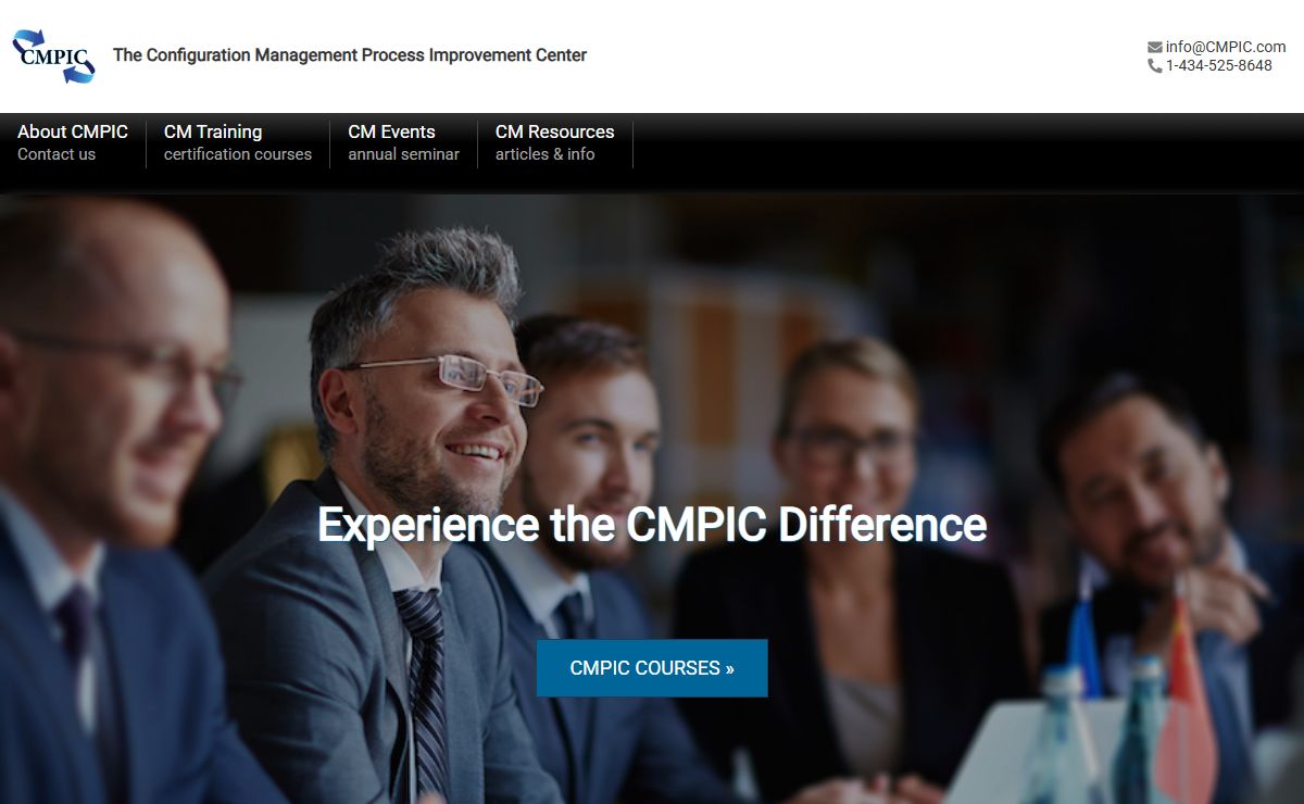 CMPIC | The Configuration Management Process Improvement Center (CM)
