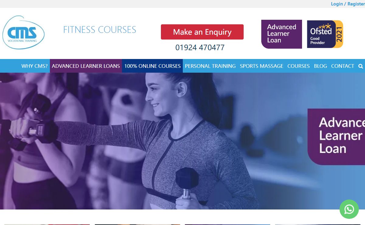CMS Fitness Courses | Personal Trainer Qualifications & Fitness Courses