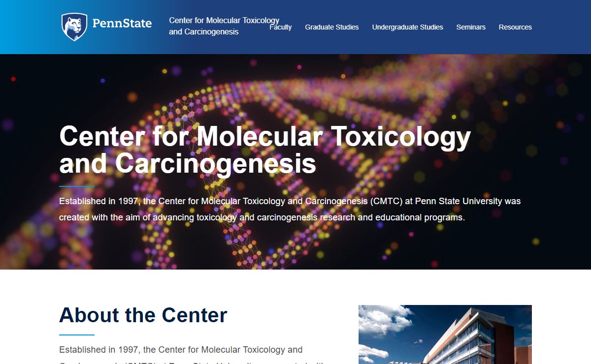 The Center for Molecular Toxicology and Carcinogenesis