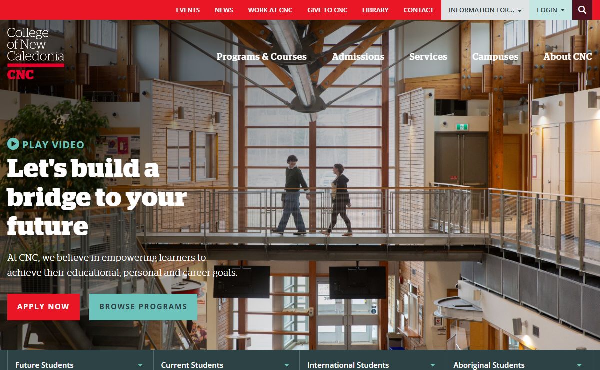 College of New Caledonia | CNC