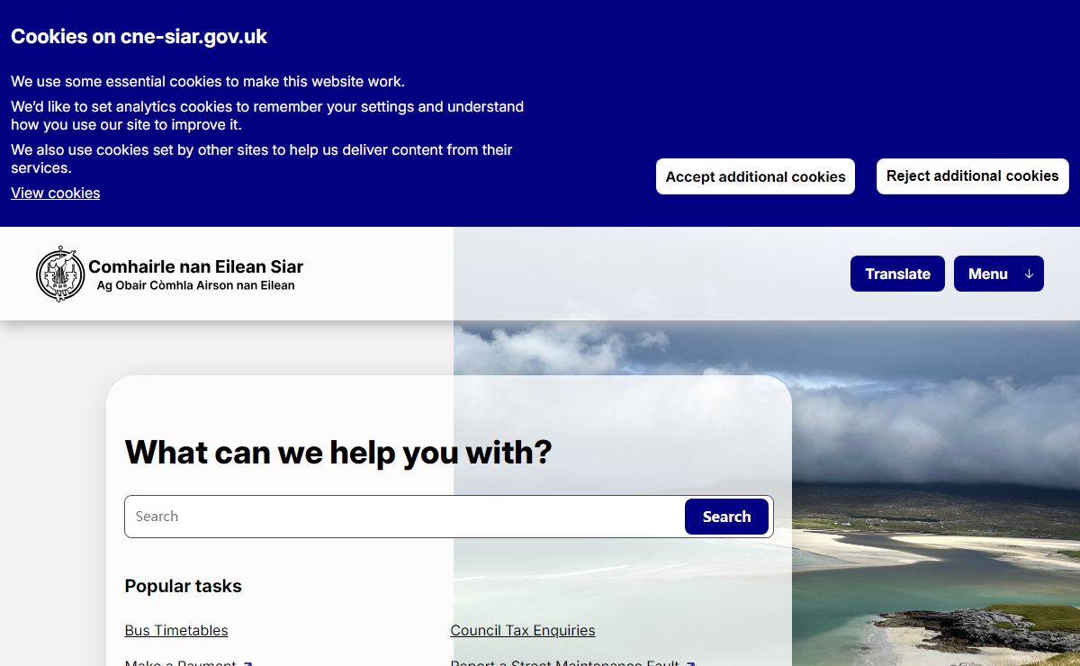 Homepage | Comhairle nan Eilean Siar