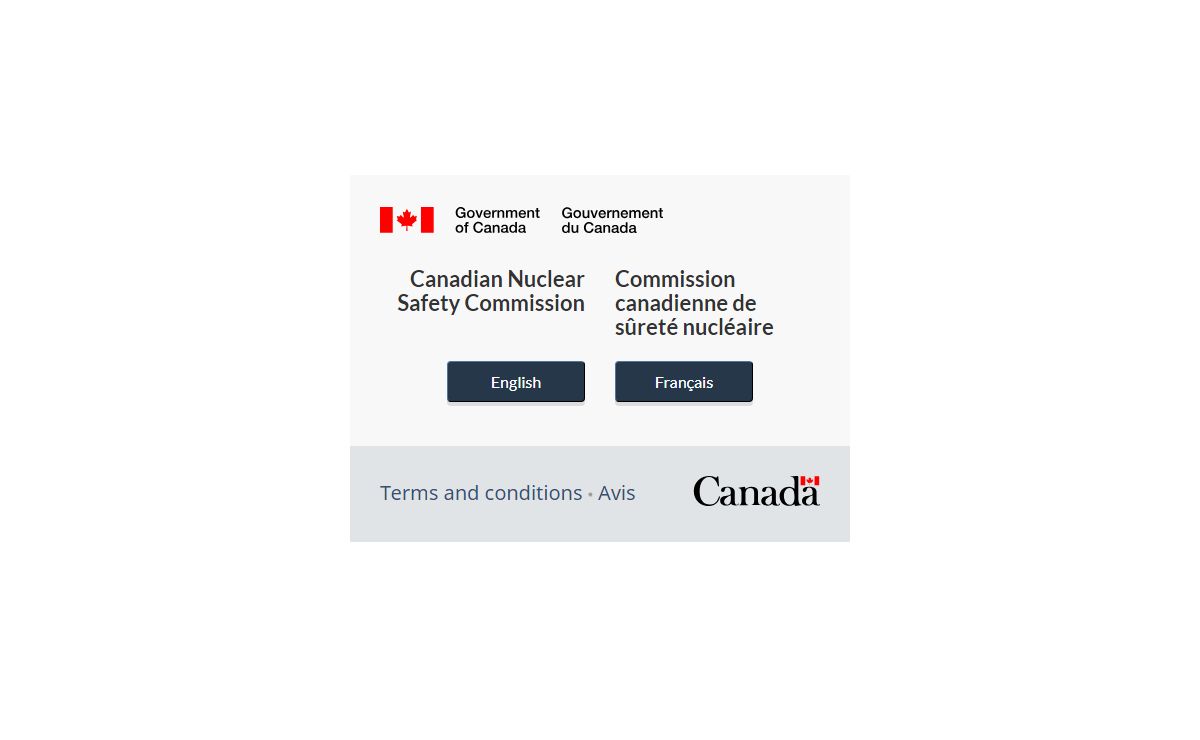 Canadian Nuclear Safety Commission - Commission canadienne de sûreté nucléaire