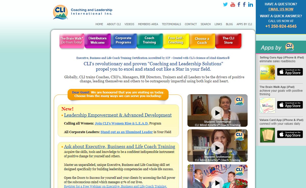 Executive, Business and Life Coaching Training Certification