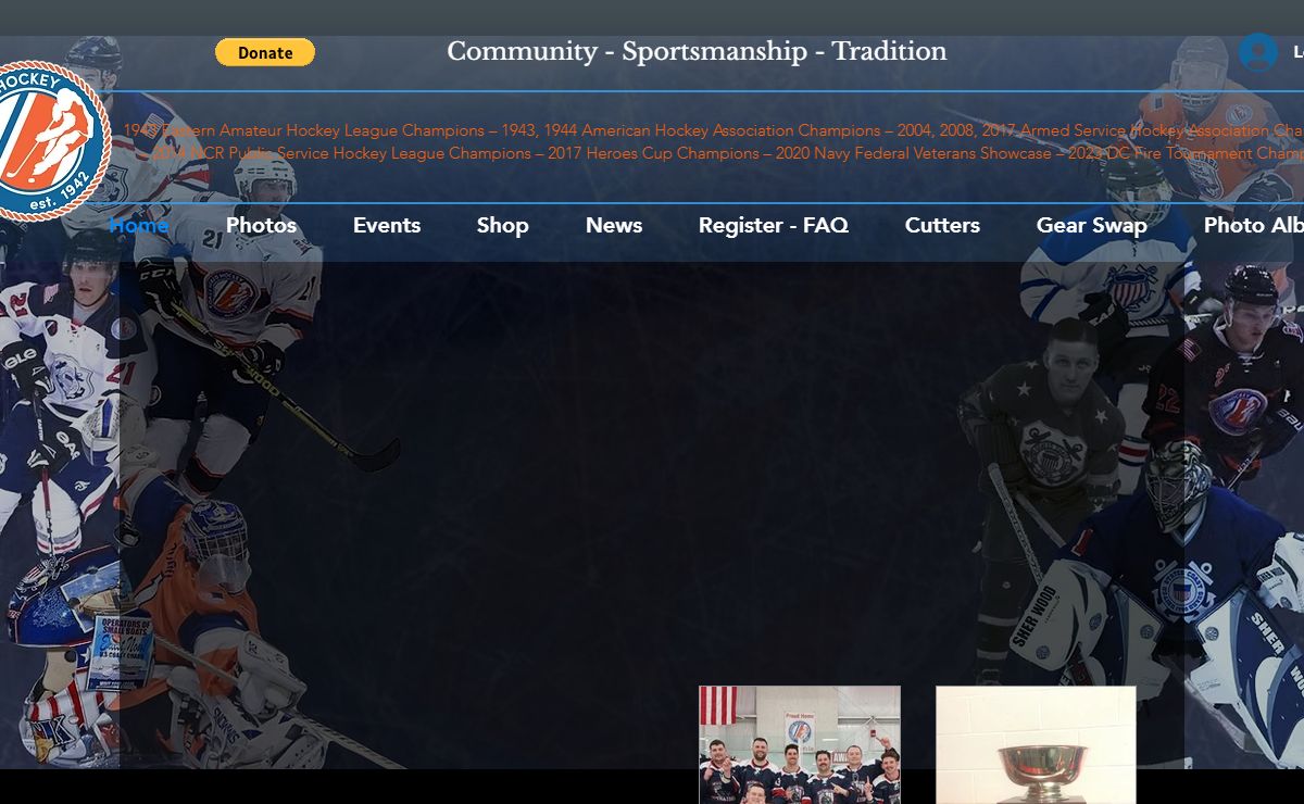 Home | Coast Guard Hockey Organization