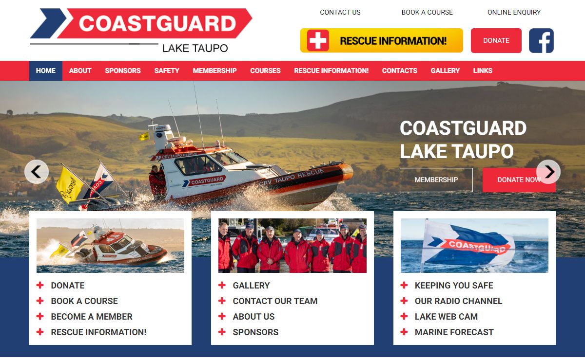 Coastguard Lake Taupo | Emergency Boat Search and Rescue Lake Taupo