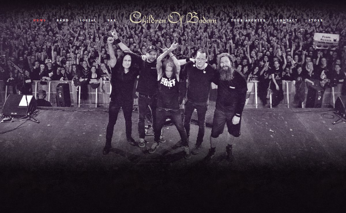 Children Of Bodom - Official Website