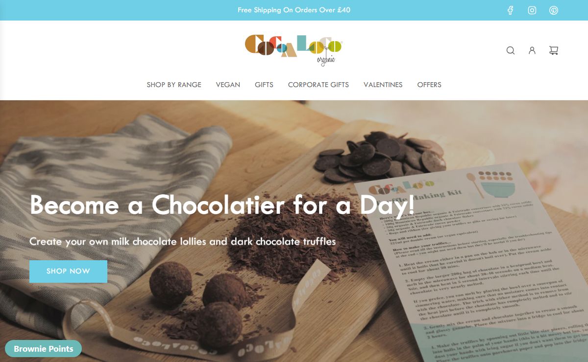 Cocoa Loco | Organic Chocolate | Fairtrade Chocolate Gifts From Sussex