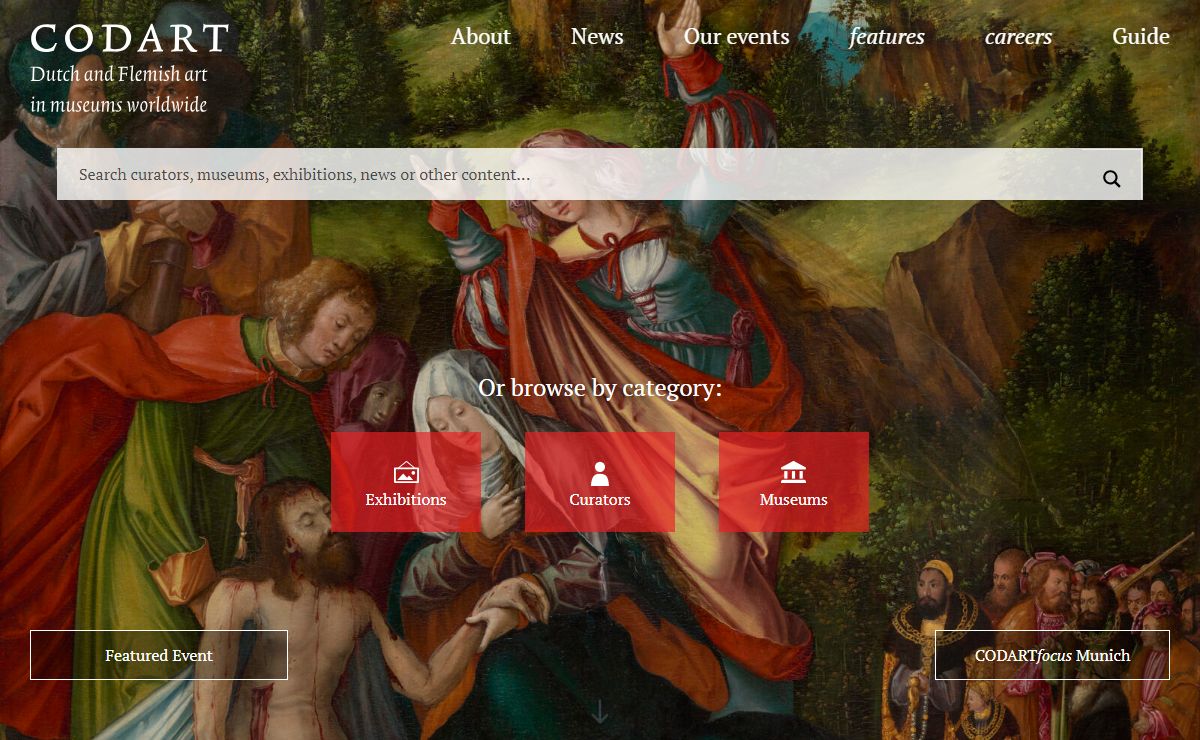 CODART – Dutch And Flemish art From The Low Countries