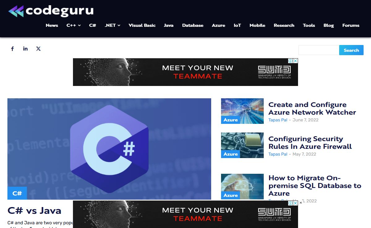 Microsoft Developer News | C++,C# & .NET Framework & More | CodeGuru