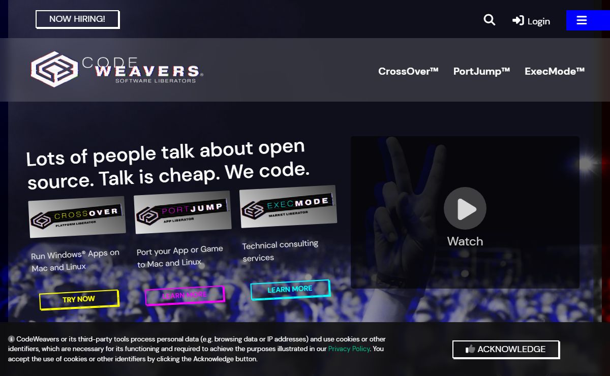 Windows Software on Mac and Linux with CrossOver | CodeWeavers