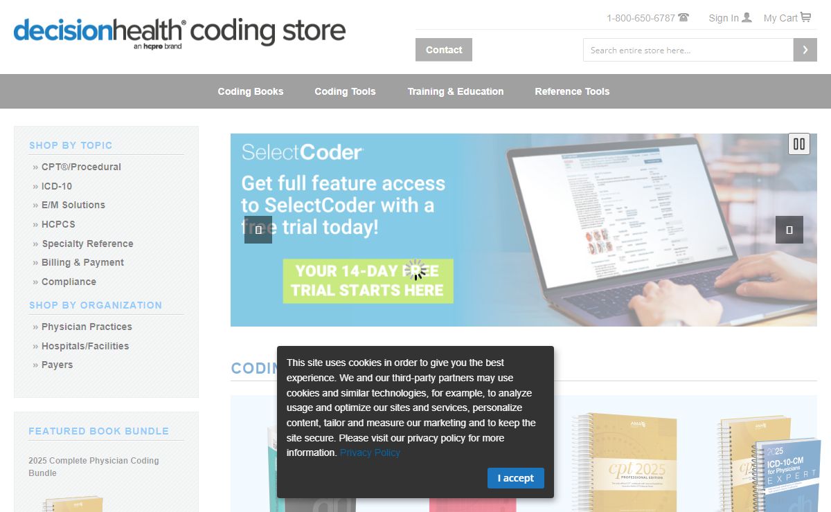 The Coding Store | Coding & billing products by DecisionHealth