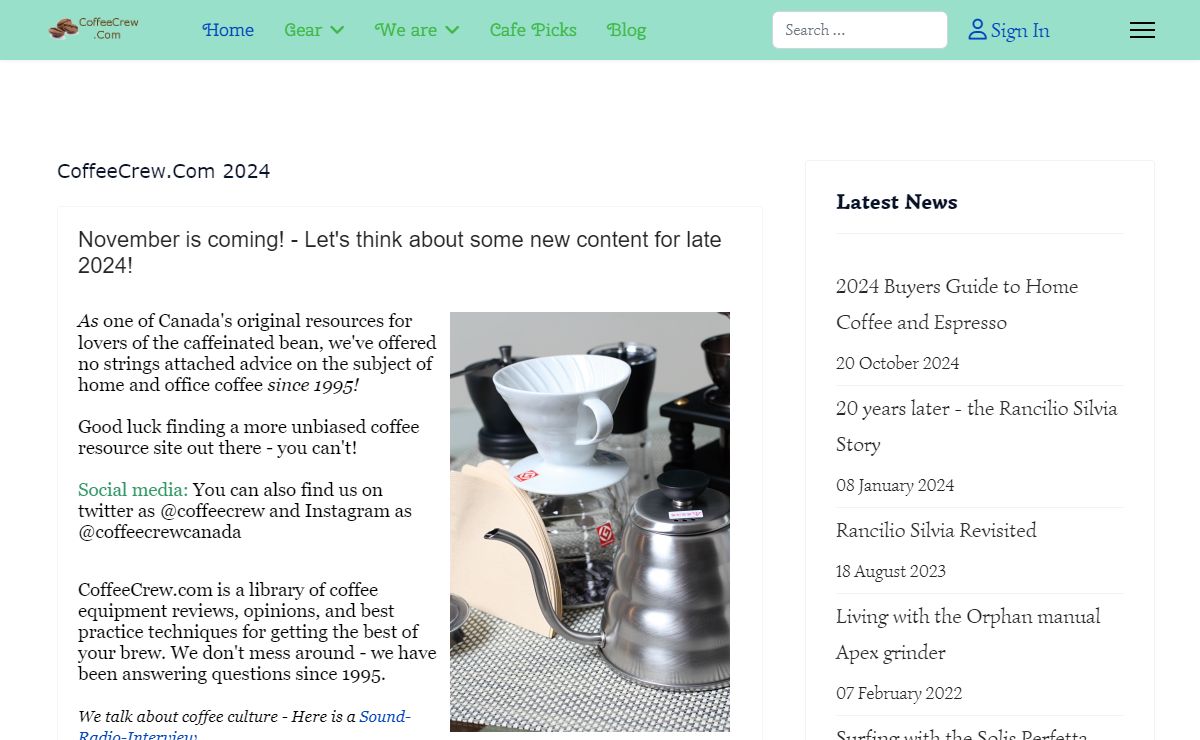 CoffeeCrew.Com