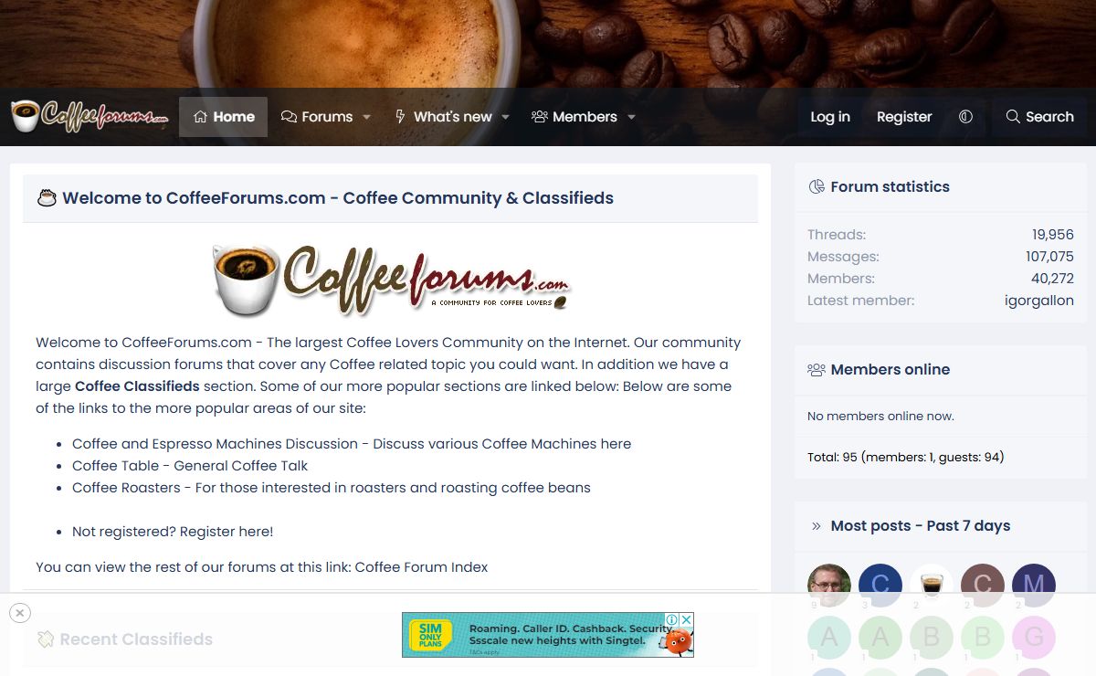 Coffee Forum | Coffee Forums ☕