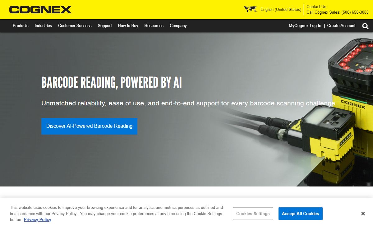 Cognex | Machine Vision and Barcode Readers