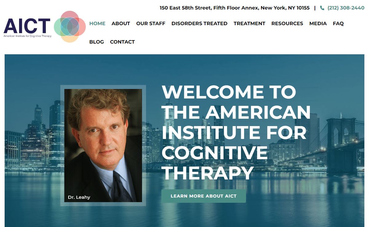 The American Institute for Cognitive Therapy | Behavioral Therapy NYC