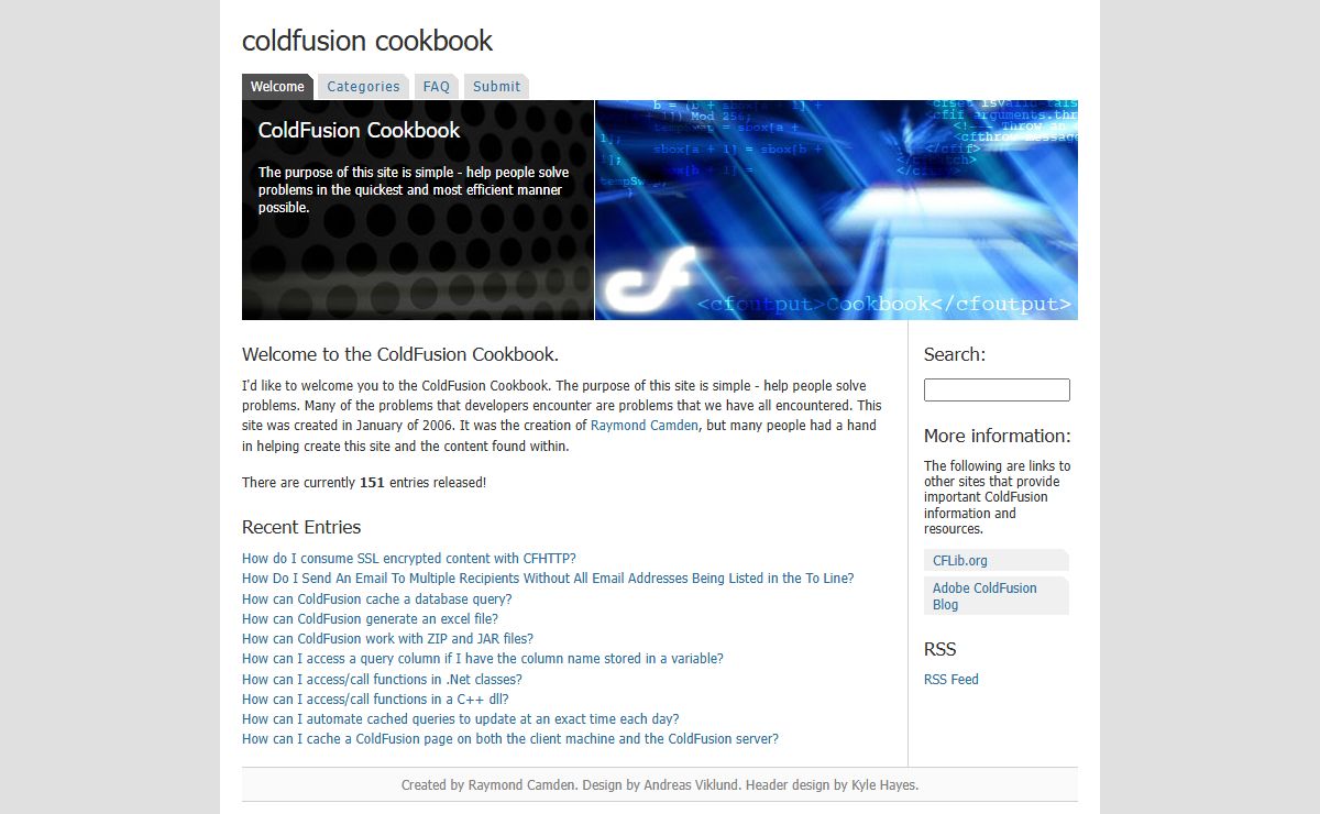 ColdFusion Cookbook