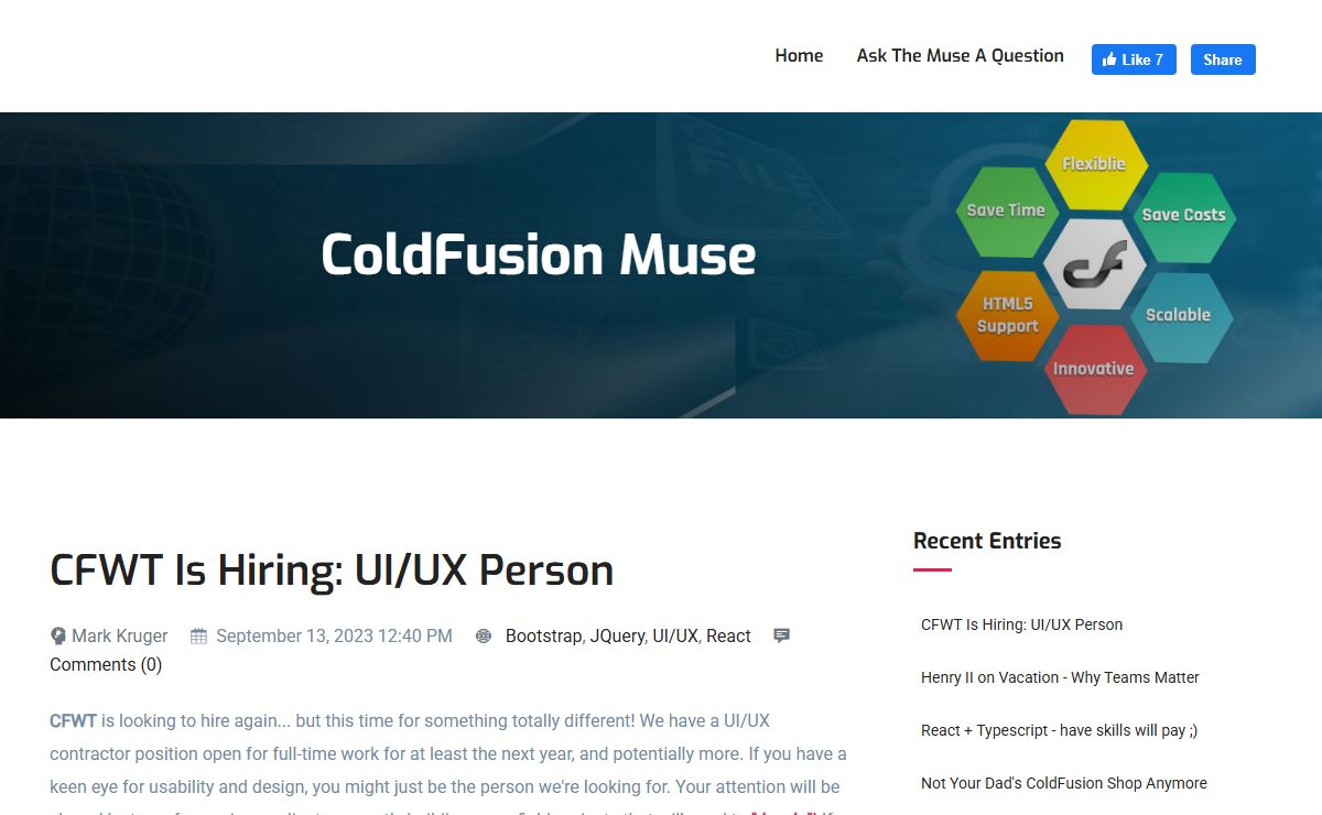 ColdFusion Muse