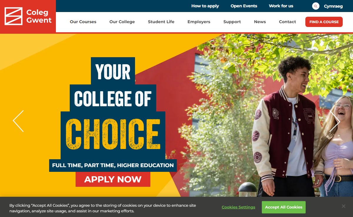 Coleg Gwent - Further Education College in South East Wales