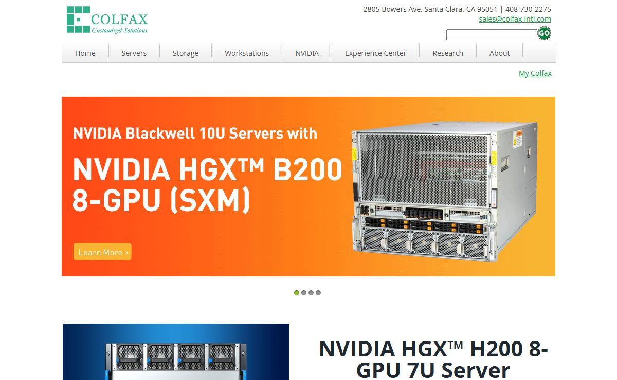 Colfax International | HPC & AI Solutions