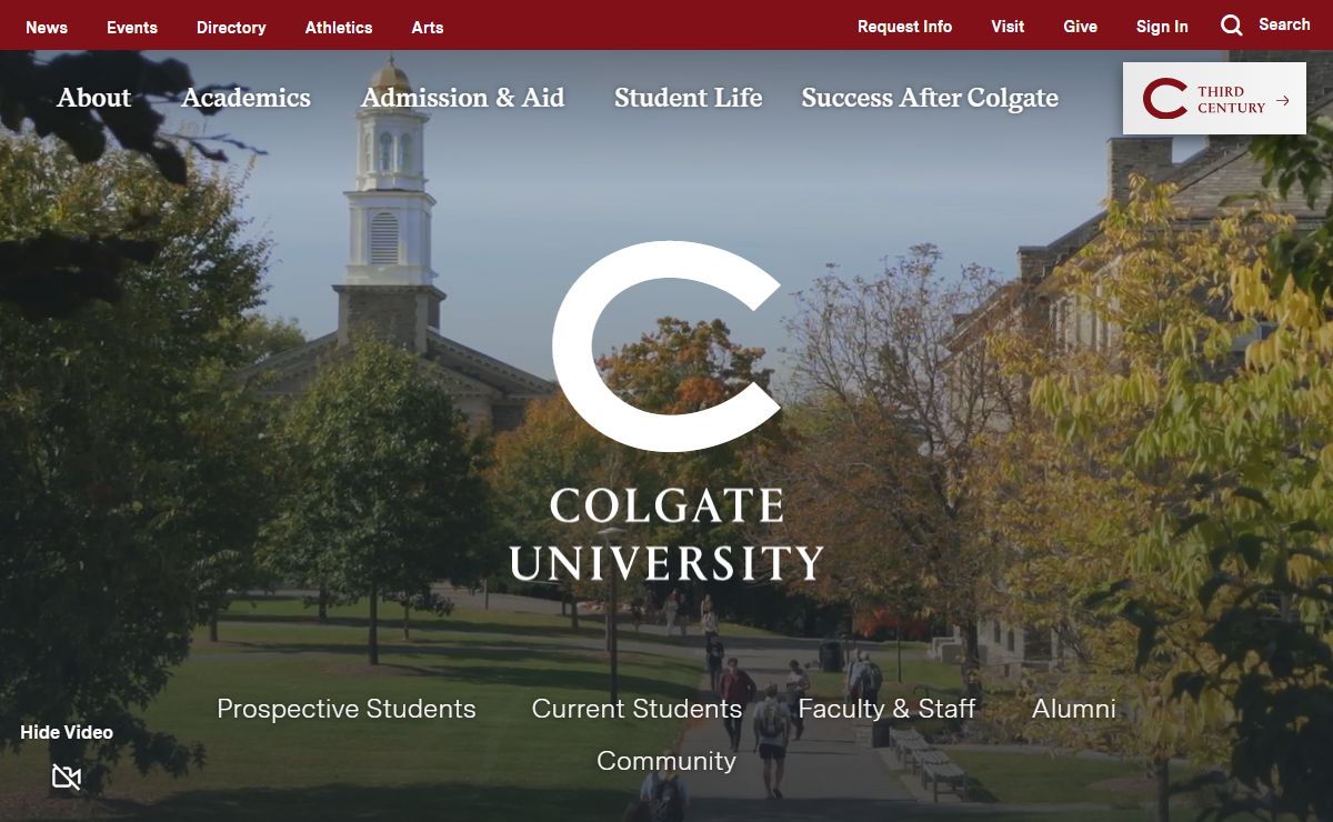 Colgate University - Leading Liberal Arts Education