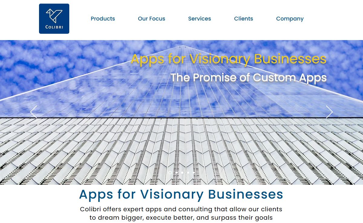 Colibri | Apps for Visionary Businesses