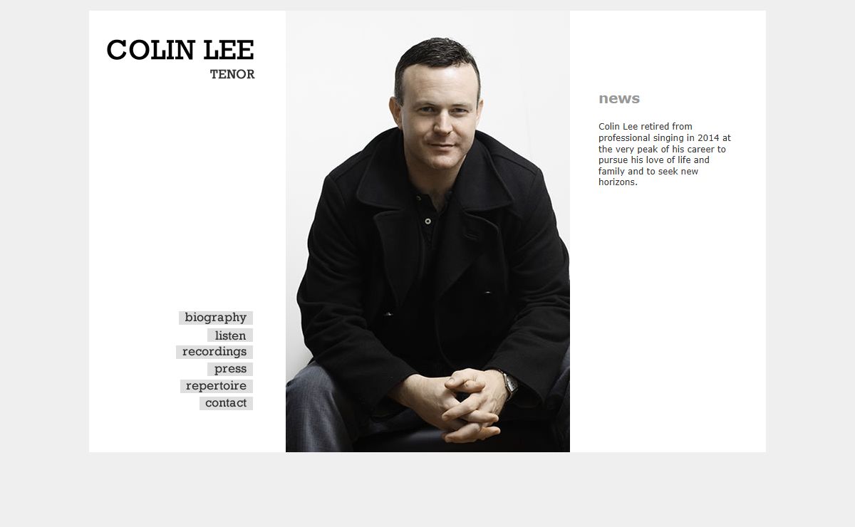 Colin Lee | tenor