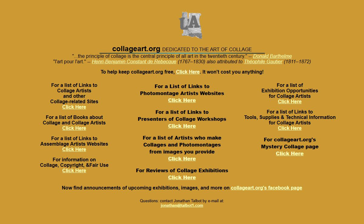 Collage Art Main Page