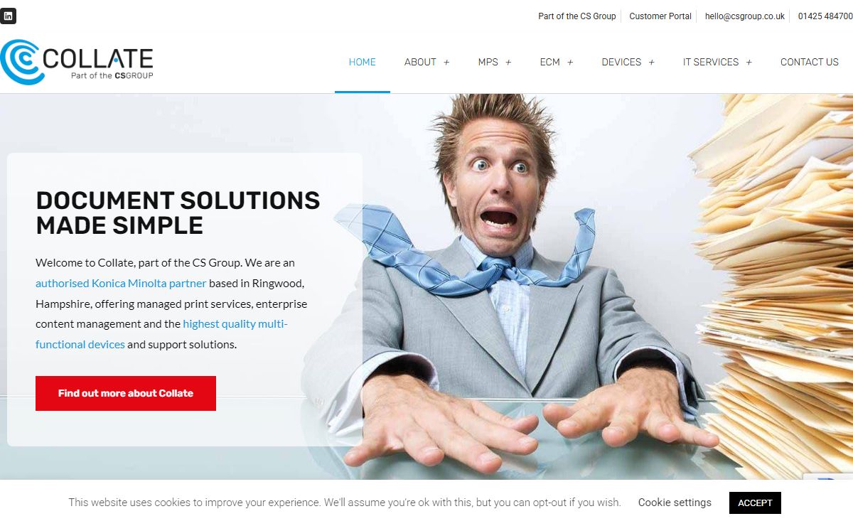 Managed Print & Document Management Solutions - Collate