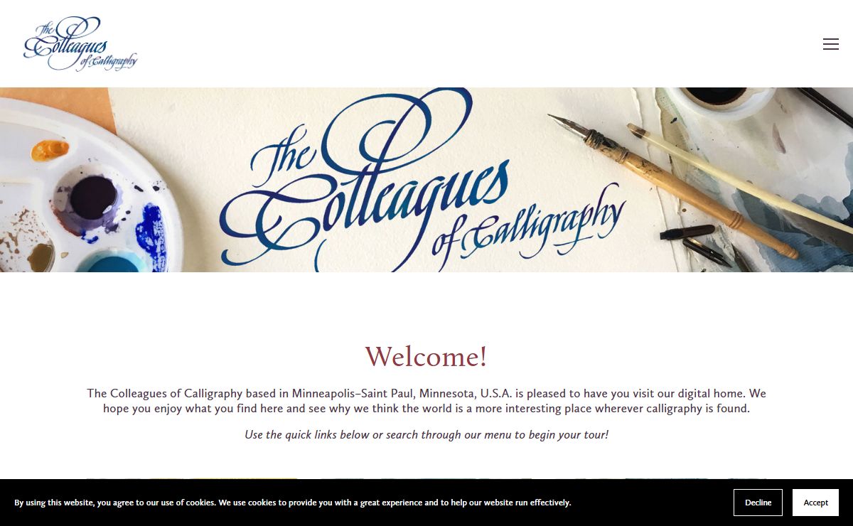 The Colleagues of Calligraphy
