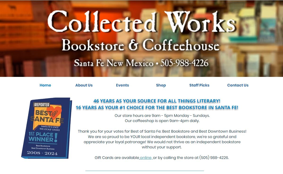 Bookstore | Collected Works Bookstore and Coffeehouse | United States