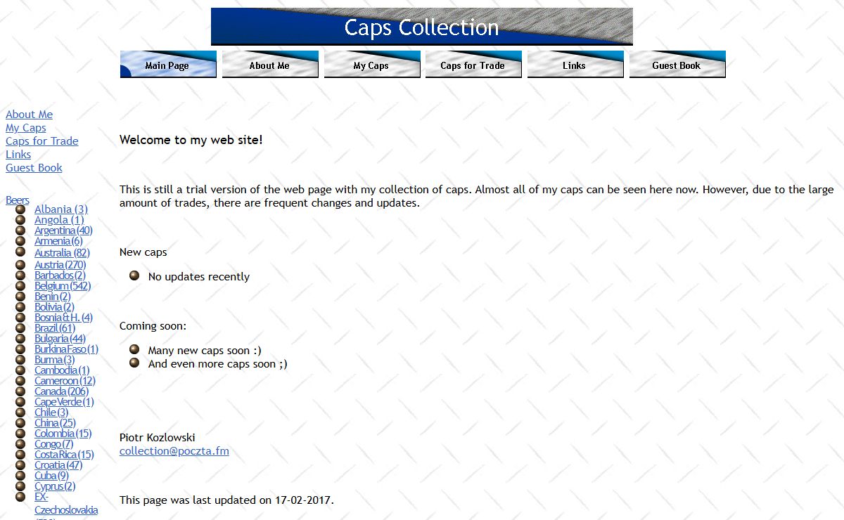 Caps Collection