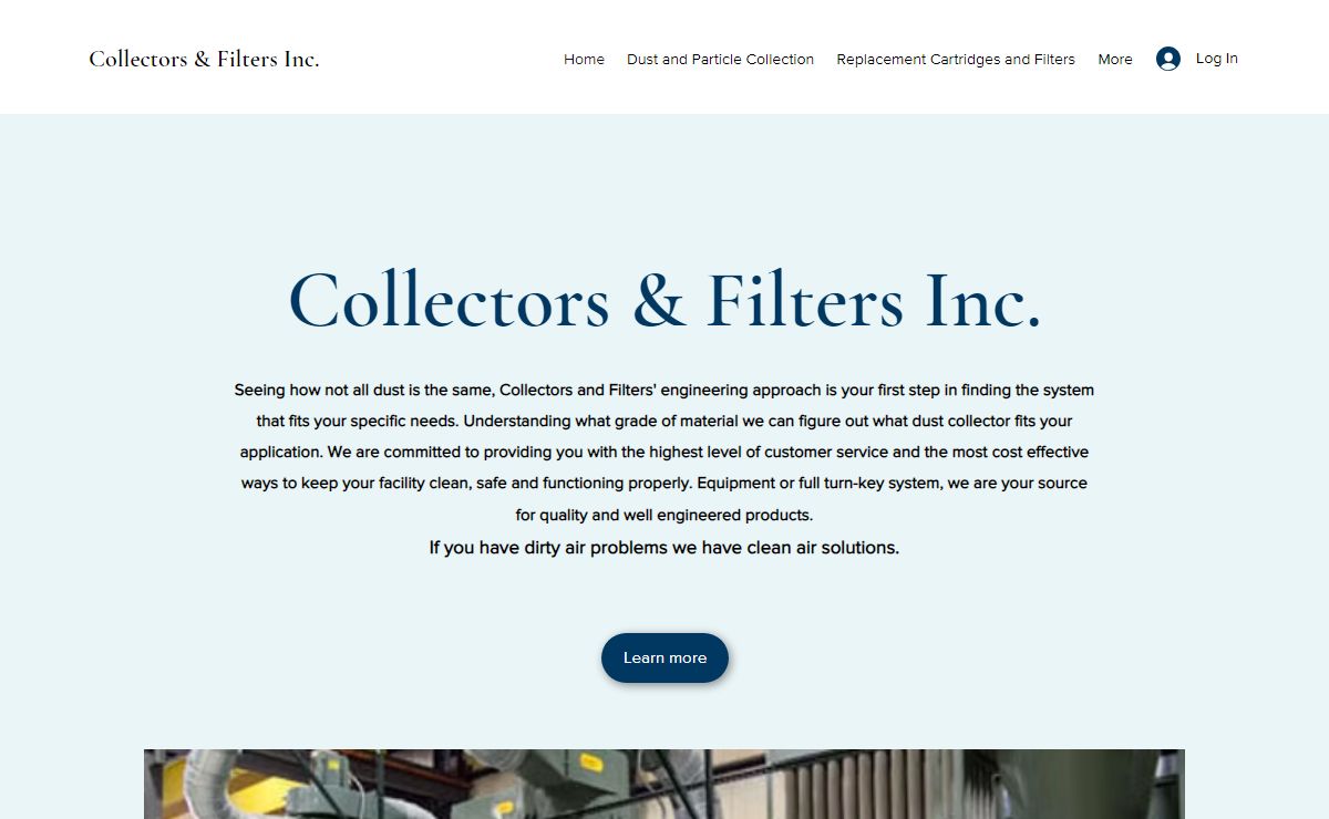 Home | Collectors & Filters Inc.