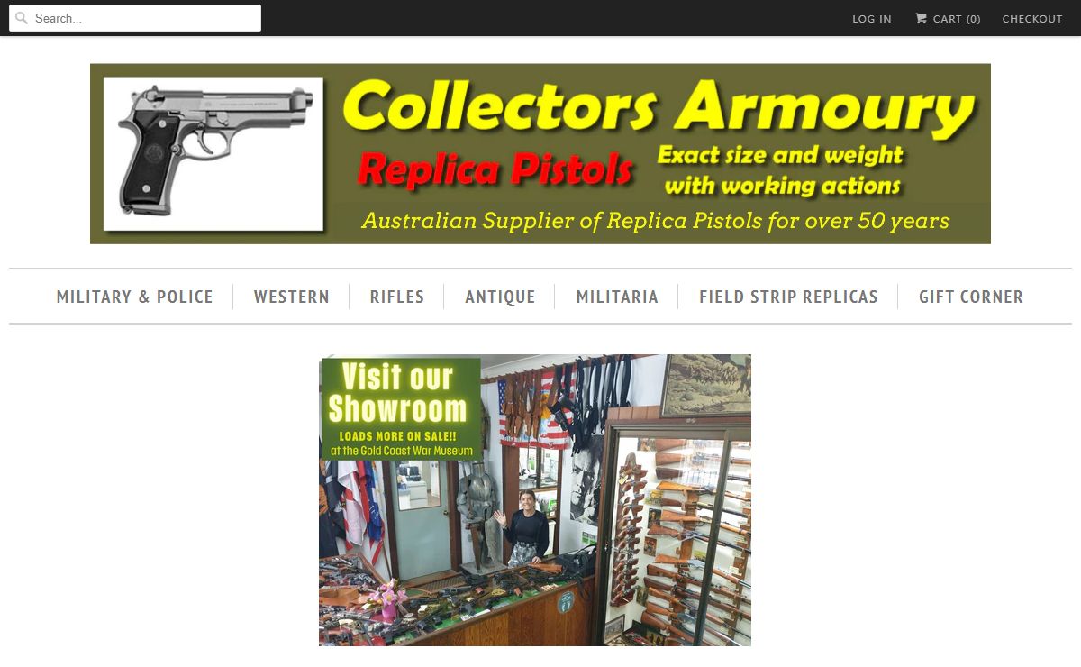 Replica Pistols & Rifles - Collectors Armoury - Australia
