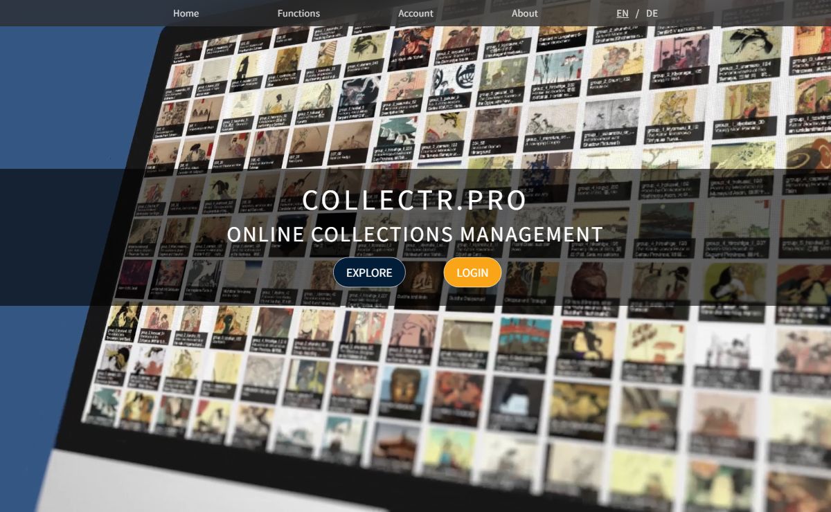 Collection Management System for Museum, Collection, Archive