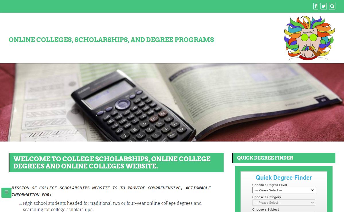 Online College Degrees | College Scholarships | Online Degrees